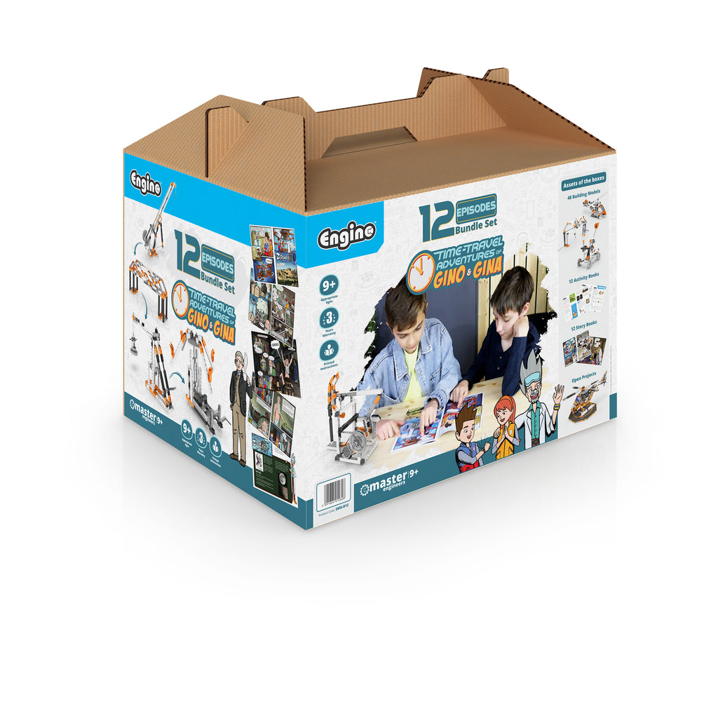 Master Engineers: Space Adventures - 12 Episodes Bundle Set