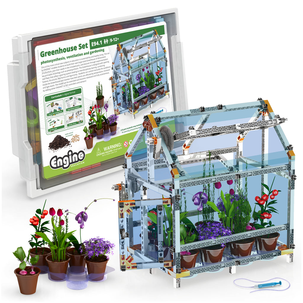 DIY ROBOTIZED GREENHOUSE for MAKERSPACES