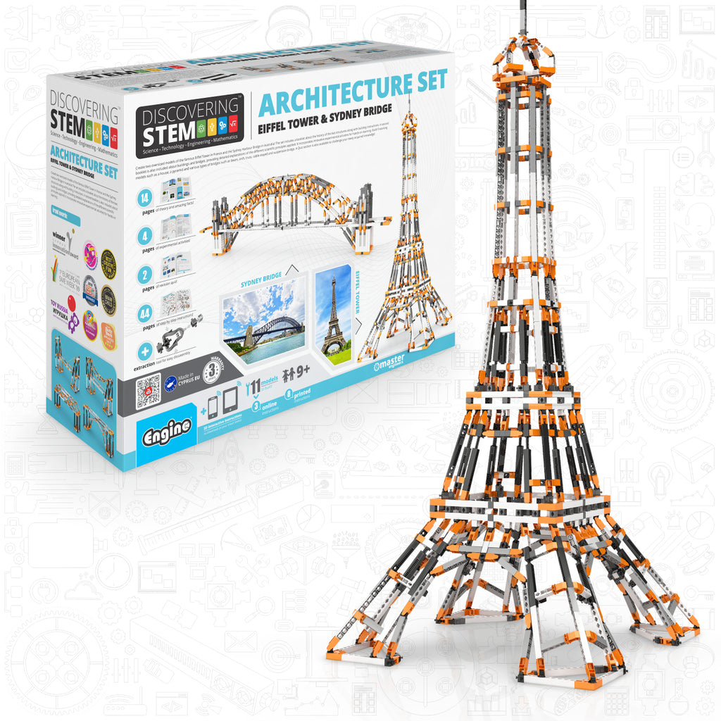 ARCHITECTURE SET: Eiffel Tower and Sydney Bridge