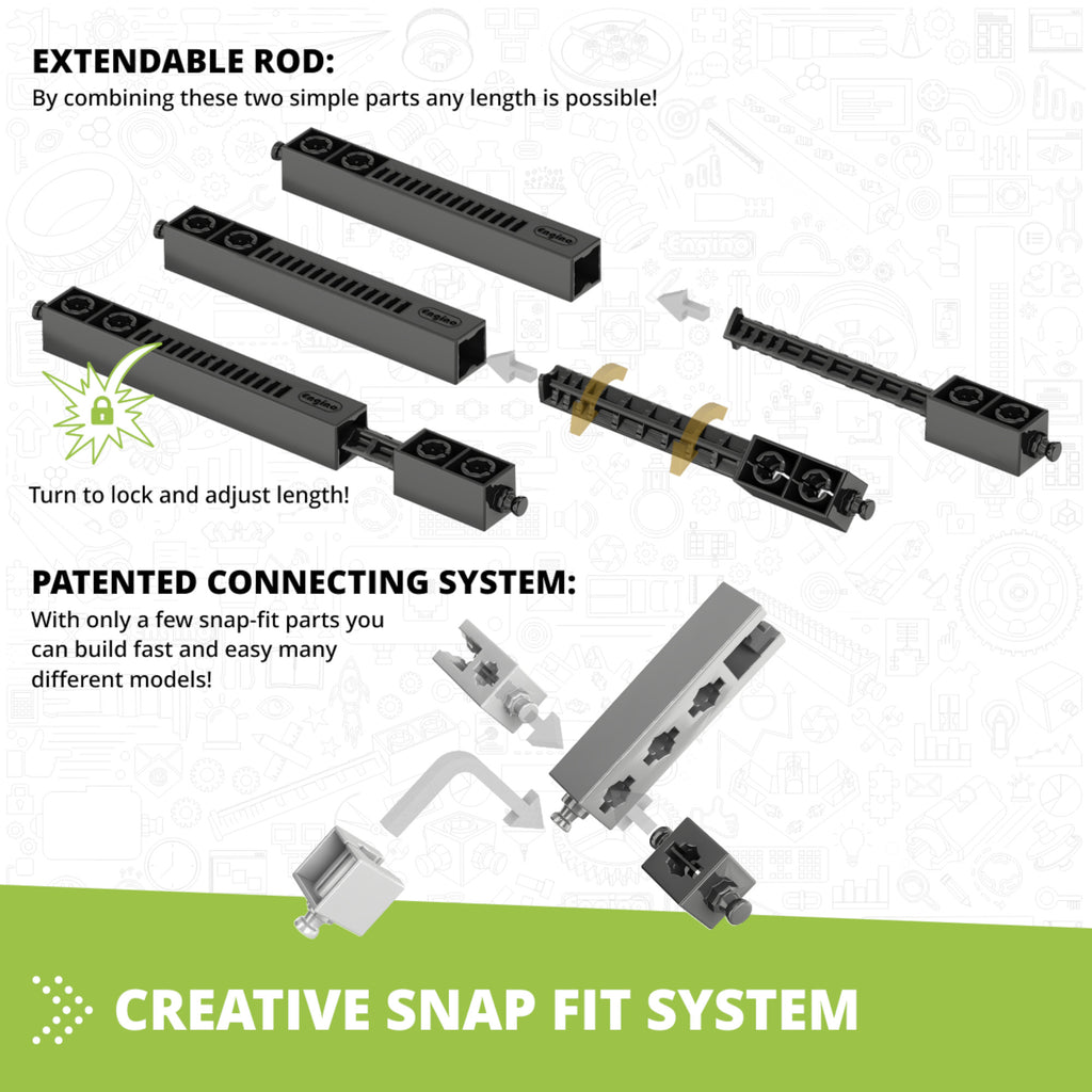 30 Models Motorized Set - Multimodel Set – Engino