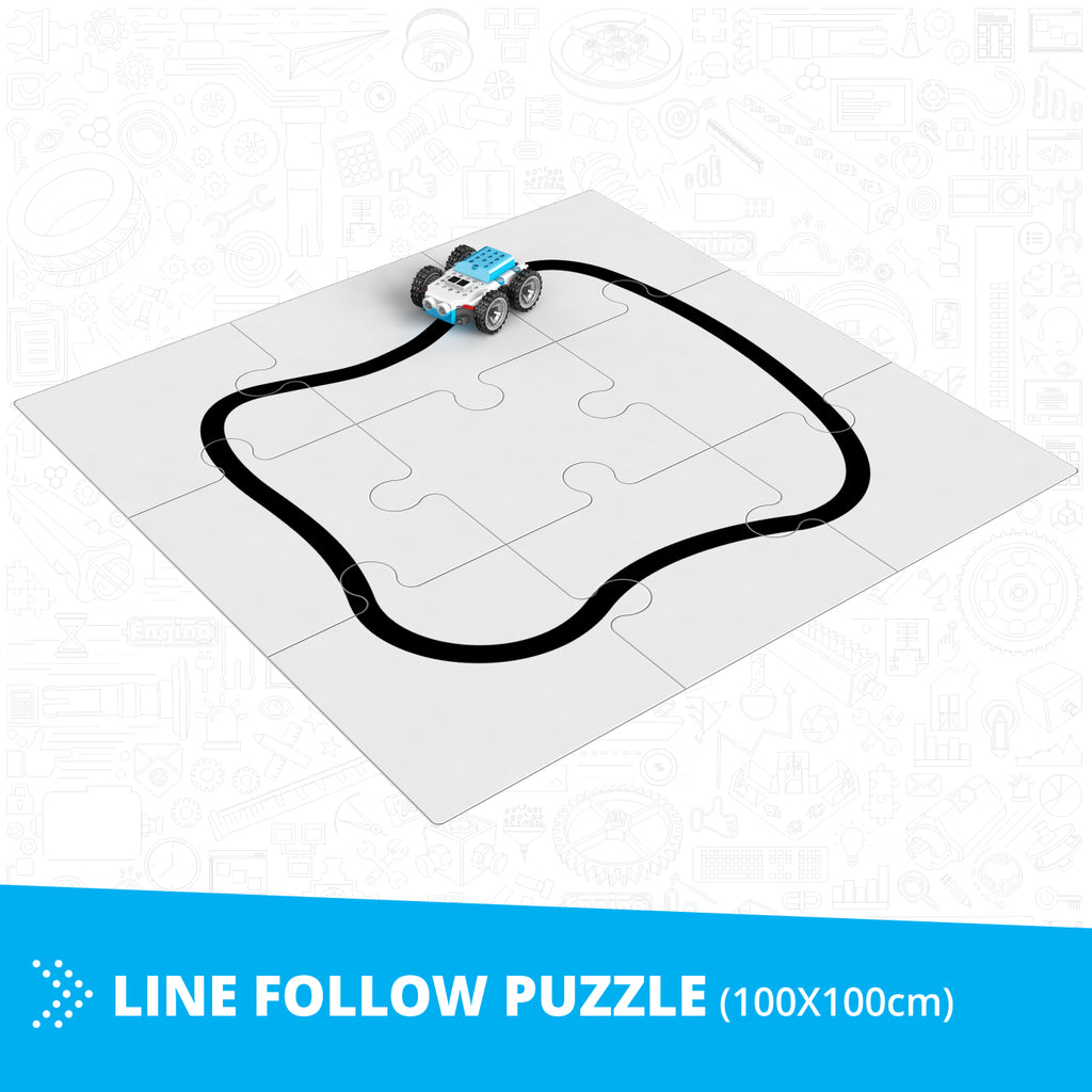 Line Follow Puzzle Mat (100X100CM)