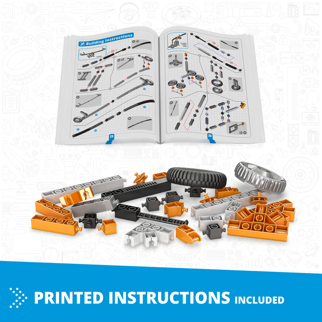 Engino discovering cheap stem instructions